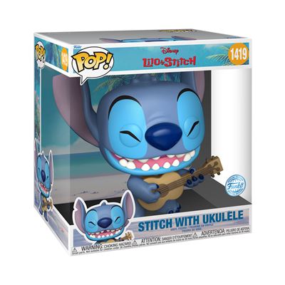 Funko Pop! Jumbo Figura Vinyl Disney: Lilo & Stitch with Ukelele - 1419 Online now