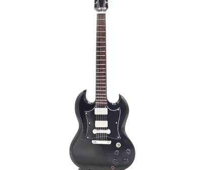 Réplica Mini Guitarra AC DC: Back In Black-Angus Young - Music Legends Collection For Sale