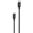 Cabo Entrançado USB-C  Cellular Line Power 0.6m - Preto Sale