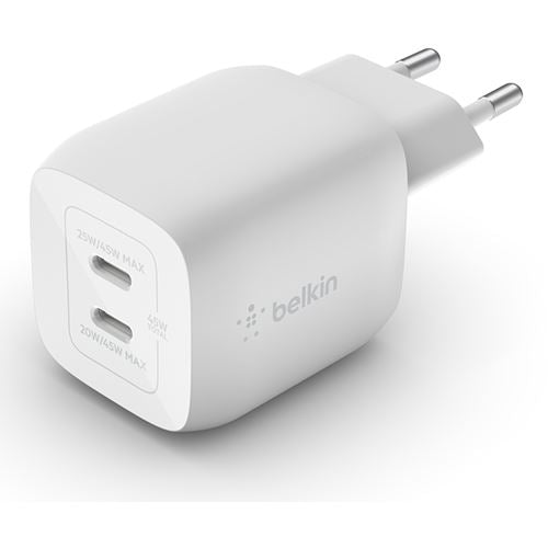 Carregador USB-C GaN Belkin BoostCharge Pro 45W - Branco Sale